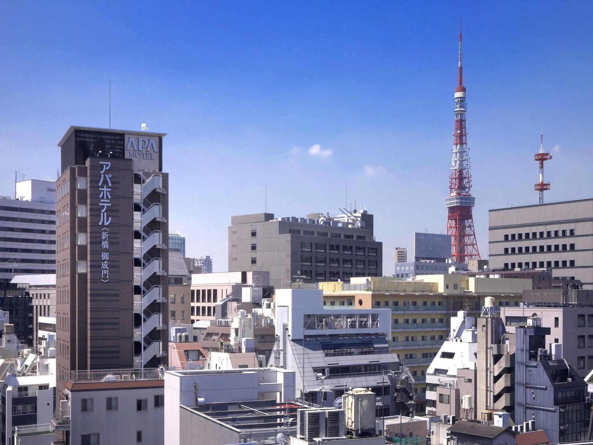 Apa Hotel Shimbashi Onarimon Tokio Zewnętrze zdjęcie